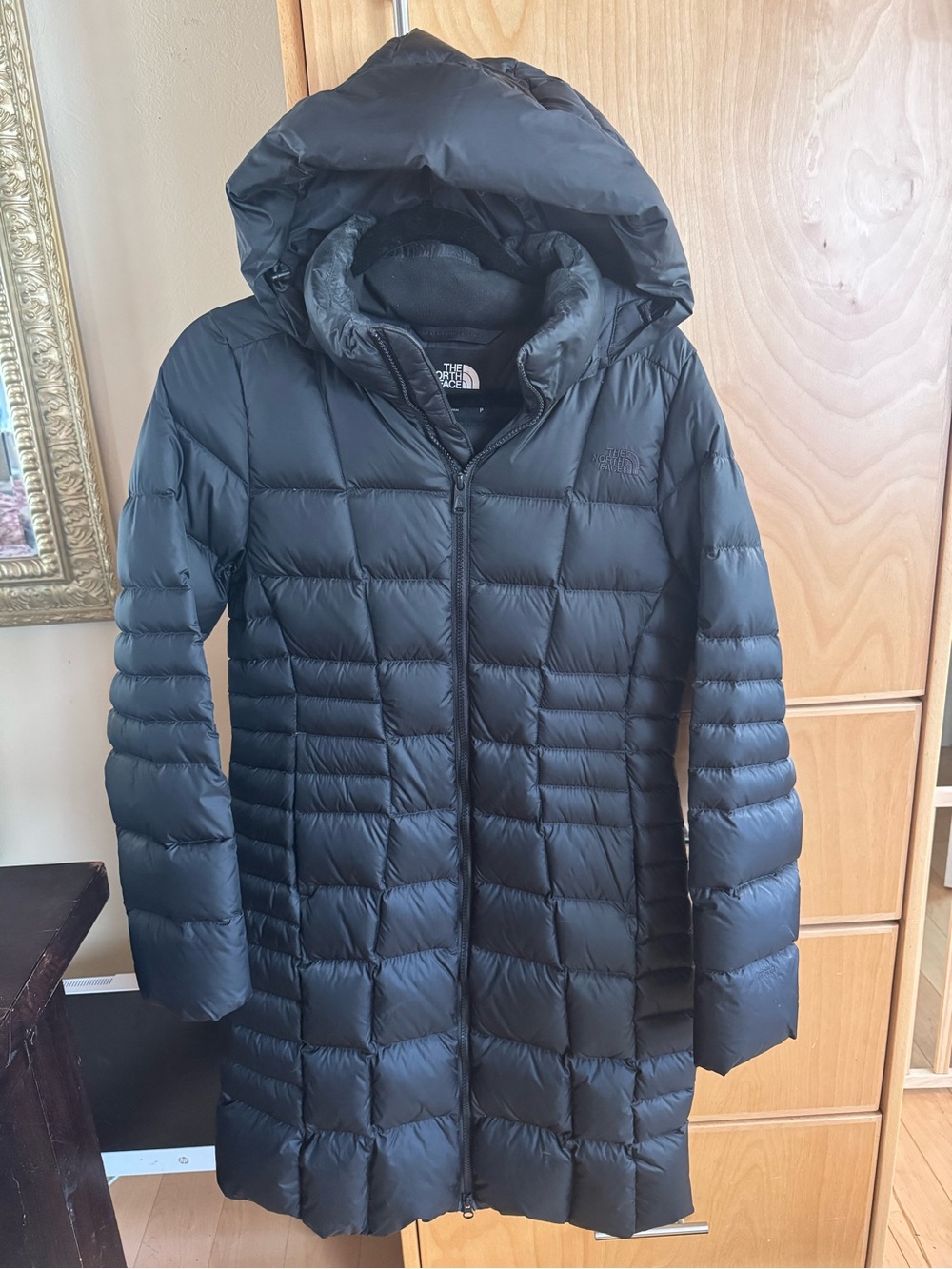 The North Face Black Long Puffer Jacket - Quilted Insulated Coat